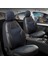Fiat Egea Cross Deri Detaylı Süet Kumaş Ön Arka Set Oto Koltuk Kılıfı Siyah Mavi Lotus Sc 1