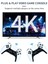 GT68 Game Tv Stick Android Tv Stick 4K Ultra Hd 10000+ Games Retro Taşınabilir Arcade Video Oyunu Konsolu 2.4g Wireles Android 7.1 4