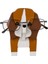 Ahşap Gözlük Tutucu Köpek - Wooden Spectable Holder Dog 4