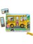 Ahşap Sesli Yapboz-The Wheels On The Bus MD000739 2
