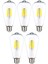 Dekoratif Rustik LED Armut Ampul E27 ST64 6W 6500K Beyaz Işık 5'li ERD-209 1