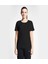 24S-2204-24B Kadın Kısa Kollu T-Shirt - Siyah 1