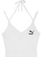 Kadın Puma White Puma Classıcs Ribbed Crop Top Beyaz Kadın Crop 1