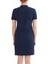 CS0378_466 Csc Basic Polo Dress Lacivert Kadın Kısa Kollu Elbise 2