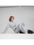 Kadın Gray Fog Puma Classıcs+ Relaxed Cropped Hoodie Gri Kadın Sweatshirt 2