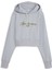 Kadın Gray Fog Puma Classıcs+ Relaxed Cropped Hoodie Gri Kadın Sweatshirt 3