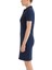 CS0378_466 Csc Basic Polo Dress Lacivert Kadın Kısa Kollu Elbise 3