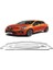 Renault Clio 5 Hb 12 Parça Krom Cam Çerçeve Çıtası Seti 2019-2020-2021 1