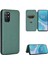 Oneplus 8t Için Kılıf Tam Koruma Deri Folio Flip Case Kart Karbon (Yurt Dışından) 1