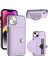 IPhone 15 Için Kılıf Artı Kart Tutucu Kickstand Koruyucu Kapak Premium Pu (Yurt Dışından) 1