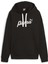 Kadın Puma Black Puma Ess+ Blossom Script Hoodie Tr Siyah Kadın Sweatshirt 3