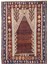 Tela El Dokuma Bordo Ince Kilim 126X174 1