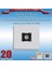 Ariston Sl - B16 Aa0 - B16 Apr - B18 Aa0 - B20 Aa0 - B22 Aa0 - B24 Aa0 - C16 Arr - C18 Aa0 - C22 Aa0 Modellerine Uyumlu Süpürge Toz Torbası 200120 2