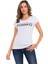 Wt366 Futurist Taşlı Kadın T-Shirt 4