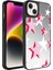 Apple iPhone 14 - Uyumlu Aynalı Desenli Kamera Korumalı Parlak Mirror Kapak-Yıldız 1