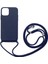 Apple iPhone 12 Pro Max - Uyumlu Ropi Kapak-Lacivert 1
