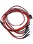 6 Rc LED Işık Kiti Için 1/10 Rc Araba Kamyon Paletli Rc Modeli Drift Araba Far Arka Lambası, 5mm ve 3mm, Beyaz Kırmızı Mavi (Yurt Dışından) 2