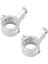 2 Adet Metal Ön Direksiyon Mafsalı Direksiyon Bloğu Eksenel Jr. AX90052 AXI90069 1/18 Rc Araba Yükseltme Parçaları, Gümüş (Yurt Dışından) 1