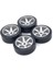 4 Adet Metal Jant Sert Plastik Drift Lastik Lastik 284131 K969 K989 P929 Mini-Z 1/28 Rc Araba Yükseltme Parçaları, 4 (Yurt Dışından) 1