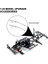 Metal Çelik Ön Aks Tahrik Mili Cvd Eksenel SCX24 90081 1/24 Rc Paletli Araba Yükseltme Parçaları Aksesuarları (Yurt Dışından) 2