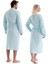 Unisex Kimono Müslin Bornoz + Havlu Seti Mint 3