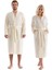 Unisex Kimono Müslin Bornoz + Havlu Seti Ekru 2
