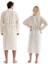 Unisex Kimono Müslin Bornoz + Havlu Seti Ekru 3