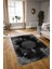 Dijital Baskılı Kaymaz Yıkanabilir Modern Desen Yolluk Mutfak Salon Halısı, N-Modern-06-Gri, 3
