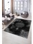 Dijital Baskılı Kaymaz Yıkanabilir Modern Desen Yolluk Mutfak Salon Halısı, N-Modern-06-Gri, 5