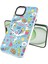 Buff iPhone 15 Plus Magkit Desenli Kılıf Blue Junior 2