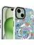 Buff iPhone 15 Plus Magkit Desenli Kılıf Blue Junior 4