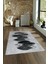 Dijital Baskılı Kaymaz Yıkanabilir Modern Desen Yolluk Mutfak Salon Halısı, N-Modern-08-Gri, 4