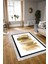 Dijital Baskılı Kaymaz Yıkanabilir Modern Desen Yolluk Mutfak Salon Halısı, N-Modern-22-Kahve, 3