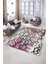 Dijital Baskılı Kaymaz Yıkanabilir Modern Desen Yolluk Mutfak Salon Halısı, N-Modern-03-Renkli, 5