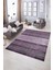 Dijital Baskılı Kaymaz Yıkanabilir Modern Desen Yolluk Mutfak Salon Halısı, N-Modern-83-Mor, 5