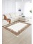 Dijital Baskılı Kaymaz Yıkanabilir Modern Desen Yolluk Mutfak Salon Halısı, N-Modern-48-Kahve, 2