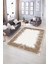Dijital Baskılı Kaymaz Yıkanabilir Modern Desen Yolluk Mutfak Salon Halısı, N-Modern-48-Kahve, 5
