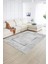Dijital Baskılı Kaymaz Yıkanabilir Modern Desen Yolluk Mutfak Salon Halısı, N-Modern-62-Gri, 2