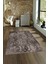 Dijital Baskılı Kaymaz Yıkanabilir Modern Desen Yolluk Mutfak Salon Halısı, N-Modern-90-Vizon, 4
