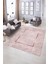 Dijital Baskılı Kaymaz Yıkanabilir Modern Desen Yolluk Mutfak Salon Halısı, N-Modern-62-Pembe, 5