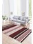 Dijital Baskılı Kaymaz Yıkanabilir Modern Desen Yolluk Mutfak Salon Halısı, N-Modern-18-Bordo, 1