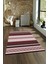 Dijital Baskılı Kaymaz Yıkanabilir Modern Desen Yolluk Mutfak Salon Halısı, N-Modern-18-Bordo, 4