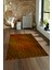 Dijital Baskılı Kaymaz Yıkanabilir Modern Desen Yolluk Mutfak Salon Halısı, N-Modern-27-Turuncu, 4