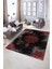 Dijital Baskılı Kaymaz Yıkanabilir Modern Desen Yolluk Mutfak Salon Halısı, N-Modern-06-Kırmızı, 5
