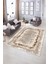 Dijital Baskılı Kaymaz Yıkanabilir Modern Desen Yolluk Mutfak Salon Halısı, N-Modern-37-Kahve, 5