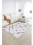 Dijital Baskılı Kaymaz Yıkanabilir Modern Desen Yolluk Mutfak Salon Halısı, N-Modern-72-Siyah, 2