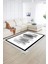 Dijital Baskılı Kaymaz Yıkanabilir Modern Desen Yolluk Mutfak Salon Halısı, N-Modern-22-Gri, 2
