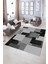 Dijital Baskılı Kaymaz Yıkanabilir Modern Desen Yolluk Mutfak Salon Halısı, N-Modern-47-Gri, 5