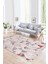 Dijital Baskılı Kaymaz Yıkanabilir Modern Desen Yolluk Mutfak Salon Halısı, N-Modern-82-Pembe, 1