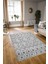 Dijital Baskılı Kaymaz Yıkanabilir Modern Desen Yolluk Mutfak Salon Halısı, N-Modern-67-Gri, 3